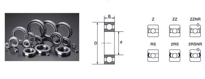100828 61828-2RS 6828ZZ High Precision factory price thin wall deep groove ball bearing 61828