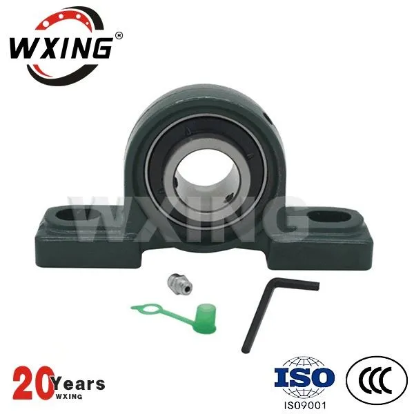 کاسٹ آئرن ہاؤسنگ بیئرنگ یونٹ تکیہ بلاک بال بیئرنگ UC 205 UCFL 205 UCT206