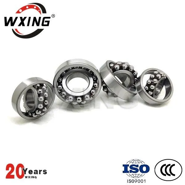 ہائی صحت سے متعلق طویل زندگی ڈسفلورائزیشن پمپ کروی خود سیدھ میں گیند بیئرنگ 2303 سائز 17X47X19