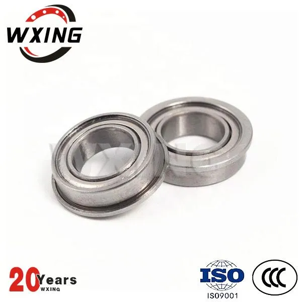 F625 ZZ Flange گہری نالی بال بیئرنگ چھوٹے بیئرنگ