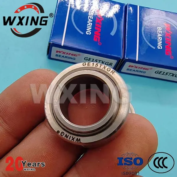 GE15TXGR جوائنٹ بیئرنگ ریڈیل اسپریکل پلین بیئرنگ مینٹیننس مفت سائز 15x26x12 ملی میٹر