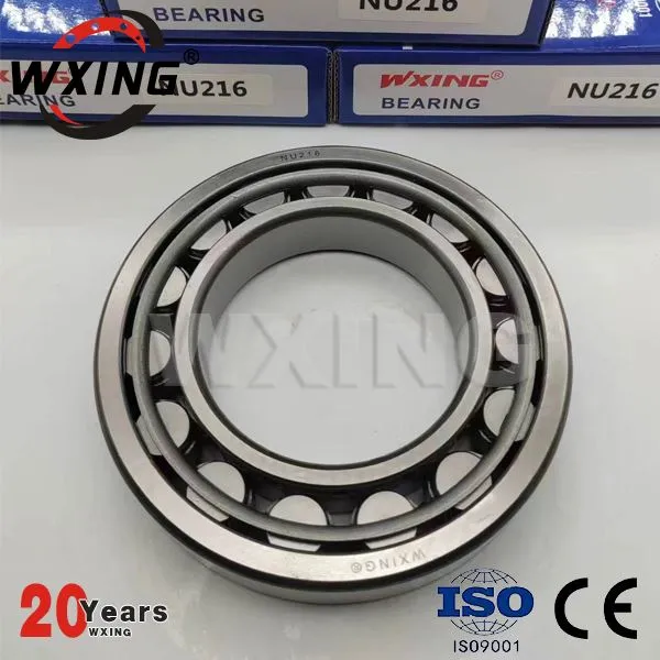 NU216 بیلناکار رولر بیئرنگ NU216ECJ NU216ECP