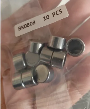 BK0808 ڈراون کپ سوئی رولر بیئرنگ بند اختتام